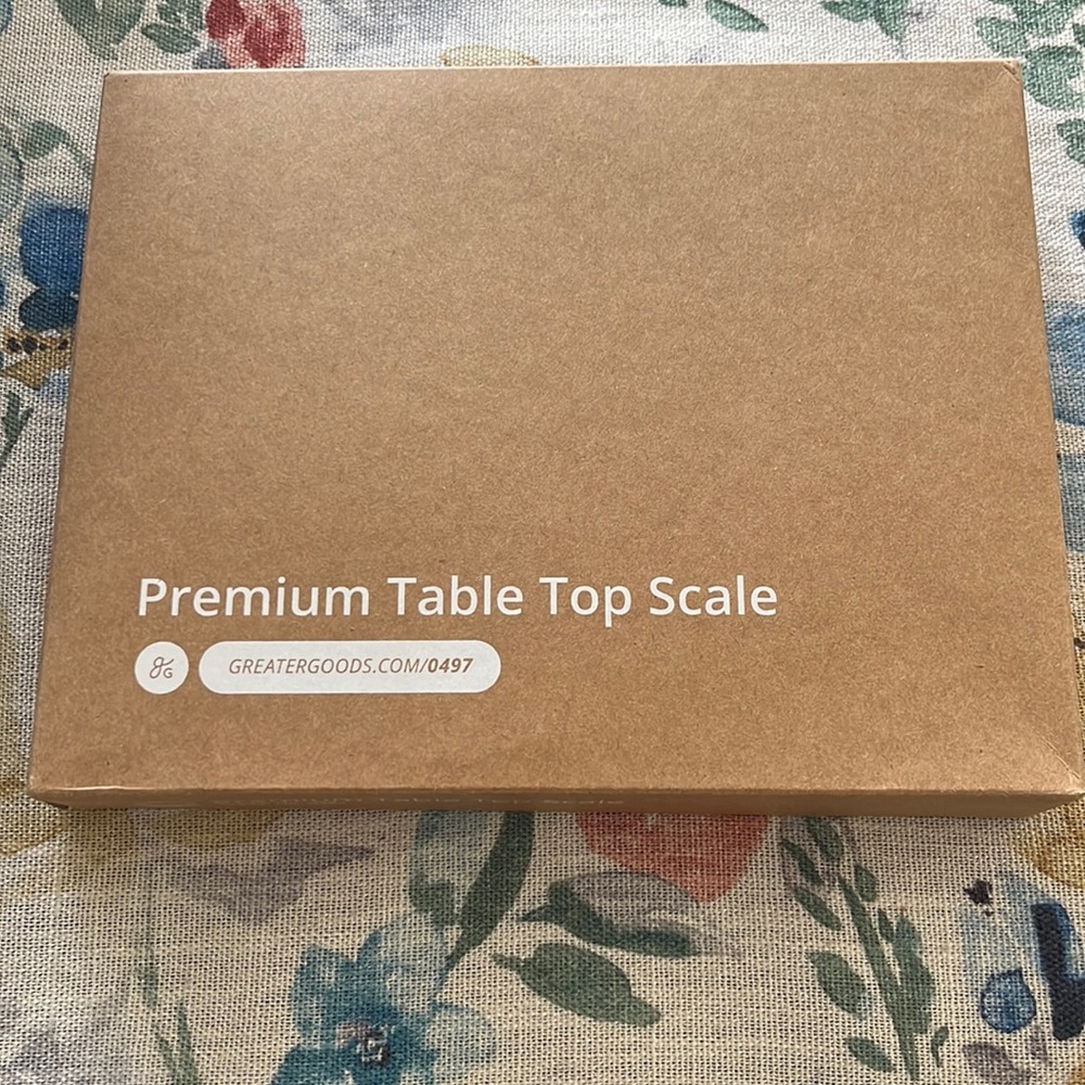 Greater goods table top scale